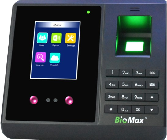 BioMax face attendance machine Model N-BM70W Pro