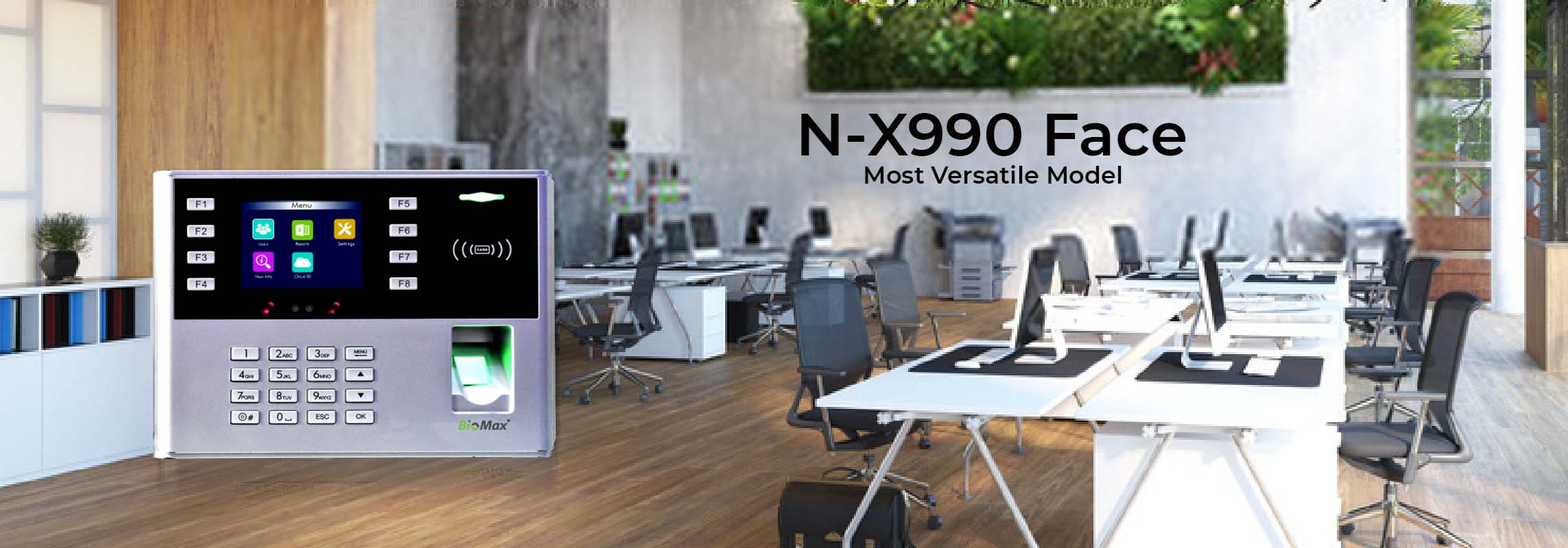 Biomax finger attendance machine Model N-X990