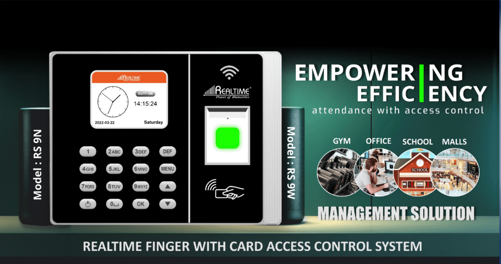 Realtime attendance machine Model RS9N