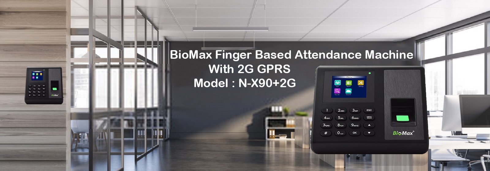 Biomax finger attendance machine Model : N-X90+2G