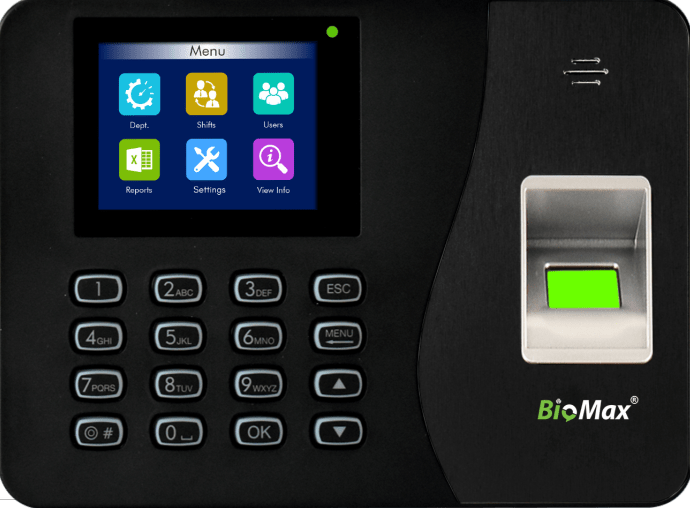 biomax finger attendance machine Model WL20