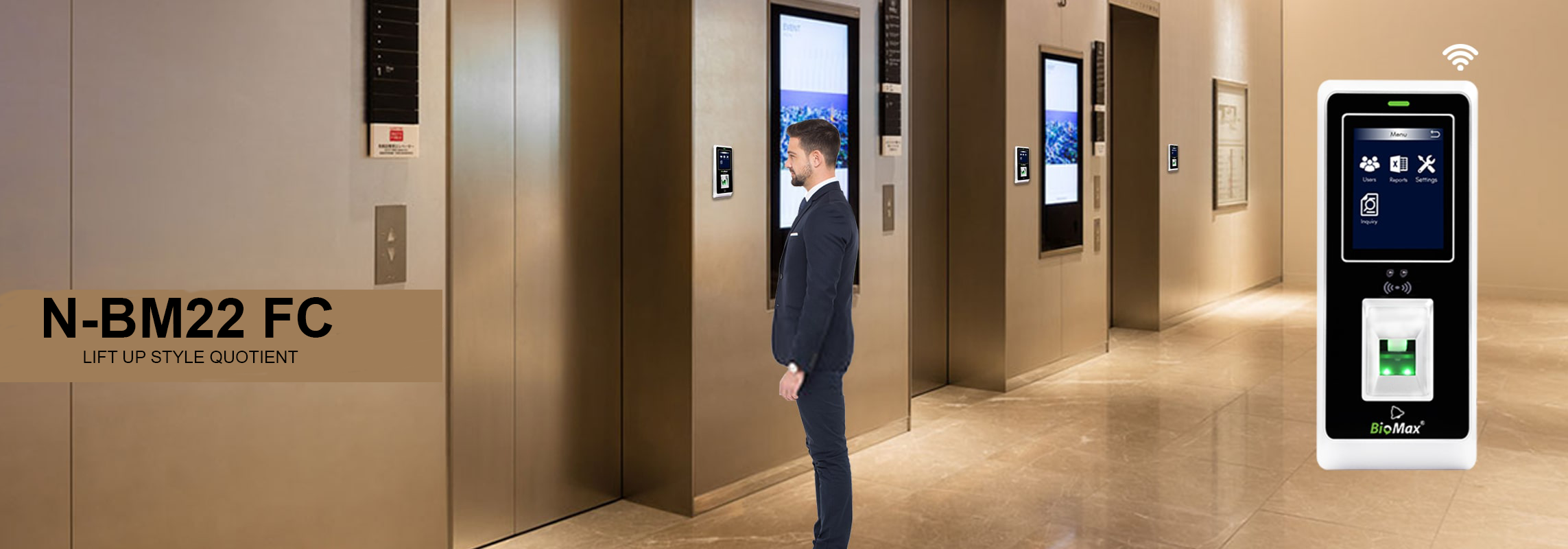 Biomax N-BM22 Finger attendance & access control machine