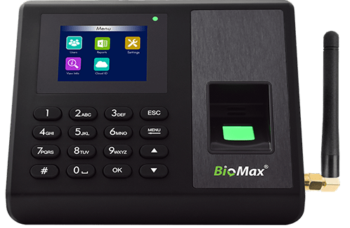 Biomax Finger Attendance machine with GPRS Model : N-X90 + 2G