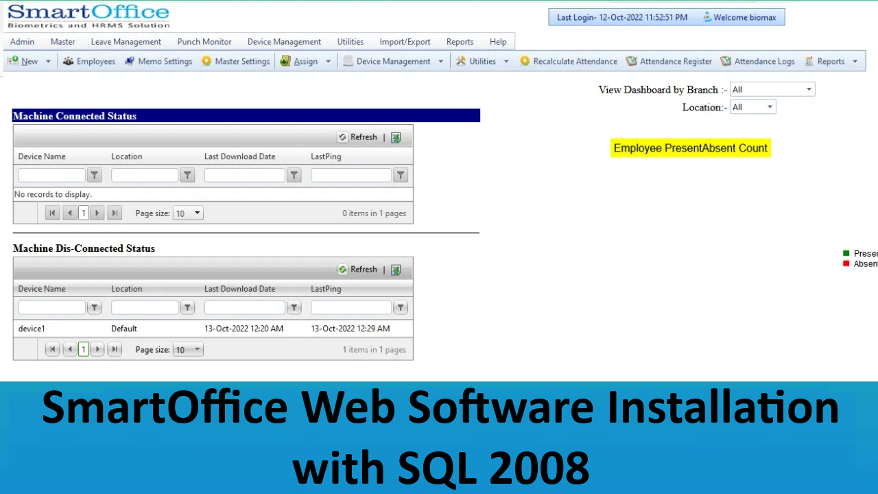smartoffice web software